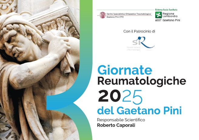 Giornate Reumatologiche 2025 del Gaetano Pini
